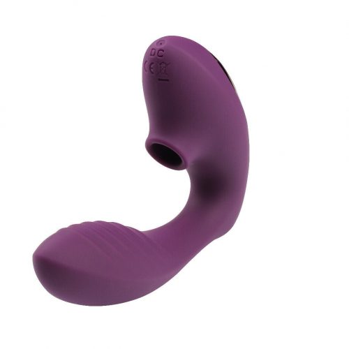 Vibrador Doble Orgasmo con Succionador de Clítoris