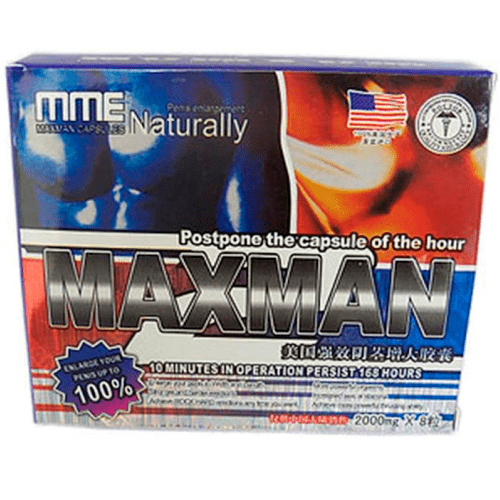 Potenciador Sexual Masculino Max Man