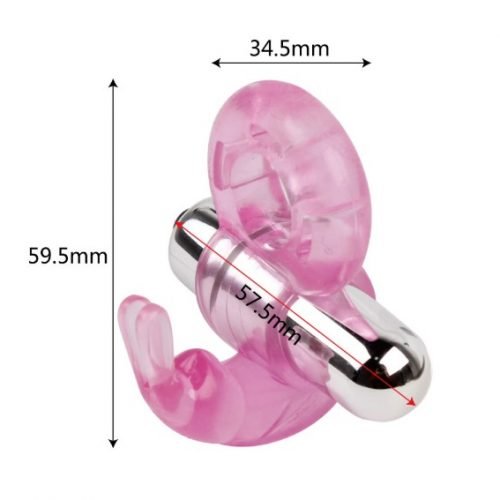 Anillo Vibrador Conejo Reutilizable